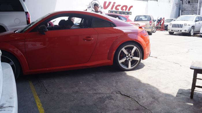 Audi TT RS - taller mecanico Vicar Racing en Veracruz